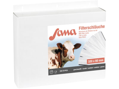 Sana Milchfilterschlauch 320 x 57 mm; 60 mm, geschweißt, 46671 Sana Milchfilterschlauch 320 x 57 mm; 60 mm, geschweißt, 46671