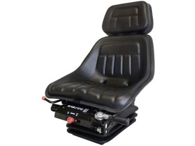 KAB Traktorsitz "XH2/P2", mechanisch gefedert, flach, PVC-Kunstleder, schwarz KAB Traktorsitz "XH2/P2", mechanisch gefedert, flach, PVC-Kunstleder, schwarz
