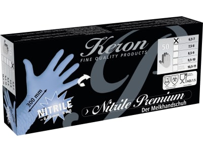 Keron Einmalhandschuh "Nitrile Premium" 50 St. Keron Einmalhandschuh "Nitrile Premium" 50 St.