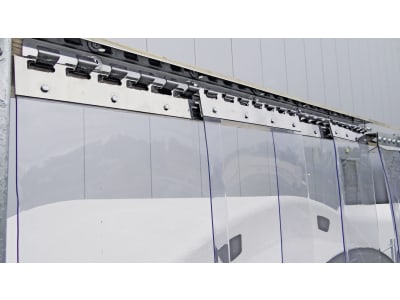 KERBL Pendelleiste 200 mm für Streifenvorhang PVC, inkl. Schrauben und Muttern, 291161