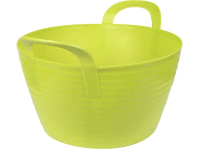 Kerbl Aufbewahrungs- und Transportbehälter "Flex Bag" 12 l, grün, Kunststoff, mit zwei Griffen, 323530 Kerbl Aufbewahrungs- und Transportbehälter "Flex Bag" 12 l, grün, Kunststoff, mit zwei Griffen, 323530
