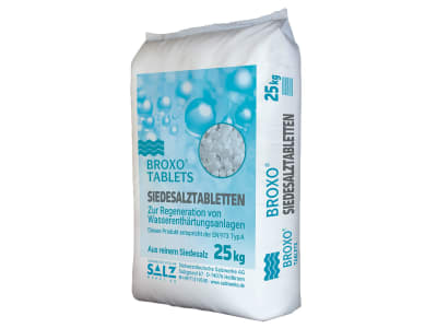 SWS Broxo Tablets Salztabletten (Broxetten) Regeneriersalz 25 kg Sack