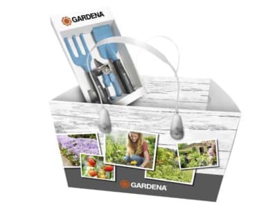 Gardena Kleingeräte-Set mit Einkaufskorb 3085 08968-30 Gardena Kleingeräte-Set mit Einkaufskorb 3085 08968-30