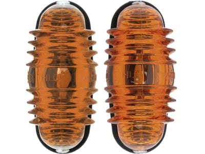Hella® Blinkleuchte oval, vorn/hinten links/rechts, 83 x 40 x 41 mm, mit/ohne chrombrillantem Rand, Befestigung Anbau; senkrecht; 2 St. Schraube M 4 Hella® Blinkleuchte oval, vorn/hinten links/rechts, 83 x 40 x 41 mm, mit/ohne chrombrillantem Rand, Befestigung Anbau; senkrecht; 2 St. Schraube M 4