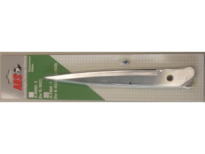 ARS Ersatzklinge K-1100 (Blisterpackung à 1 Set à 2 Klingen und 2 Schrauben) ARS Ersatzklinge K-1100 (Blisterpackung à 1 Set à 2 Klingen und 2 Schrauben)