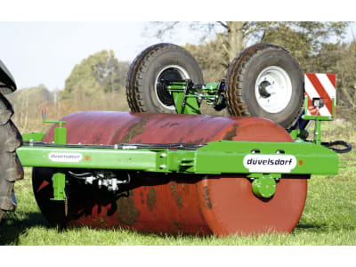 Düvelsdorf Wiesenwalze "Green Roller Classic" 2,50 m, mit Fahrwerk ungebremst, Zugdeichsel, 30-16250