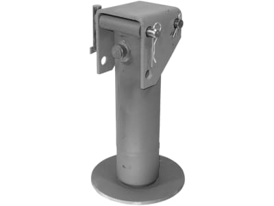 Stützfuß Stützlast 5,0 t, Höhe 445 – 695 mm, Hub 250 mm, hydraulisch, einfachwirkend mit Feder Stützfuß Stützlast 5,0 t, Höhe 445 – 695 mm, Hub 250 mm, hydraulisch, einfachwirkend mit Feder