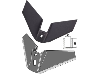 Industriehof® Flügelschar 420 mm x 45 – 75 mm für G-Blattfederzinken, Schwergrubberstiele, Bottmersdorf, Huard, Kuhn, 101.420-45-75-1 Industriehof® Flügelschar 420 mm x 45 – 75 mm für G-Blattfederzinken, Schwergrubberstiele, Bottmersdorf, Huard, Kuhn, 101.420-45-75-1