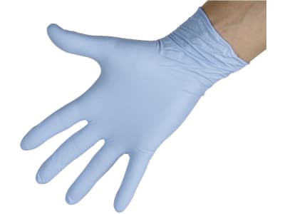 KERBL Einmalhandschuh "Nitrile Classic" Gr. M, unsteril, latexfrei, puderfrei, 100 St., 15372