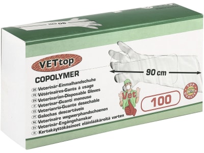 KERBL Einmalhandschuh "Vettop" Einheitsgröße, 100 St., 1536 KERBL Einmalhandschuh "Vettop" Einheitsgröße, 100 St., 1536