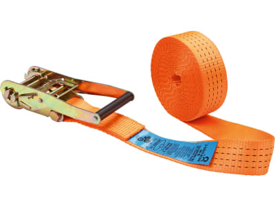 KERBL Zurrgurt 6 m x 50 mm 1-teilig, Ratsche orange KERBL Zurrgurt 6 m x 50 mm 1-teilig, Ratsche orange
