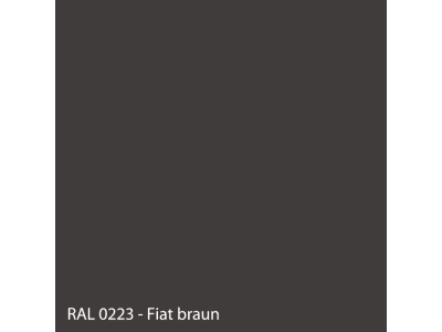 Mipa Kunstharzlack "Mipalin", Fiat braun RAL 0223, 1.000 ml