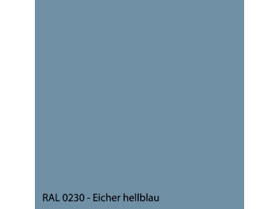 Mipa Kunstharzlack "Mipalin", Eicher hellblau RAL 0230, 1.000 ml