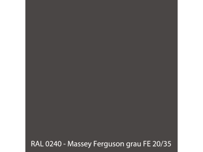 Mipa Kunstharzlack "Mipalin", Massey Ferguson grau (FE 20/35) RAL 0240, 1.000 ml