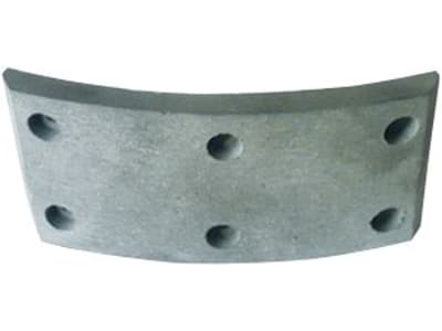 Bremsbelag, 122 x 50 x 8 mm, Bohrungen 6, für Traktor Steyr 942, 942 A, 948, 948 A, 8045, 8045 A