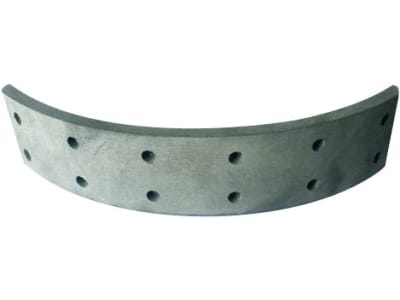 Bremsbelag, 255 x 60 x 10 mm, Bohrungen 12, für Traktor Steyr 430, 540, 540 A, 545, 545 A, 548, 548 A