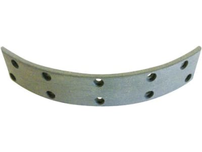 Bremsbelag 188 x 30 x 4 mm, Ø 180 mm, Bohrungen 10, Bohrung 3 mm, für Traktor Deutz-Fahr D 12 – 90, D 130 – 400