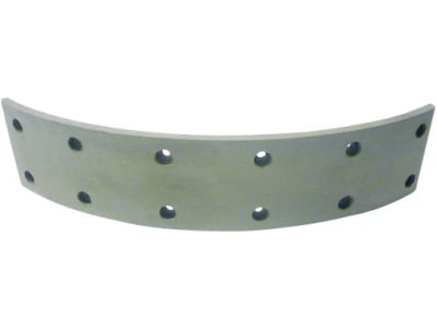 Bremsbelag, 248 x 50 x 6 mm, Ø 300 mm, Bohrungen 12, für Bautz, John Deere, Deutz-Fahr Bremsbelag, 248 x 50 x 6 mm, Ø 300 mm, Bohrungen 12, für Bautz, John Deere, Deutz-Fahr