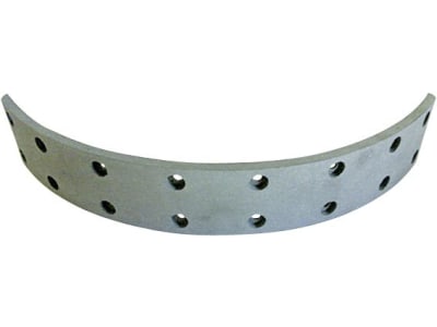 Bremsbelag, 380 x 60 x 7 mm, Ø 350 mm, Bohrungen 16, für Traktor Deutz-Fahr, Hanomag, Hela, Perrot, Schlüter