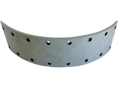 Bremsbelag, 272 x 70 x 5 mm, Ø 250 mm, Bohrungen 16, für Deutz-Fahr Knott Fußbremse D 6006 – D 7206, mechanische Bremse D 6807 – D 7807