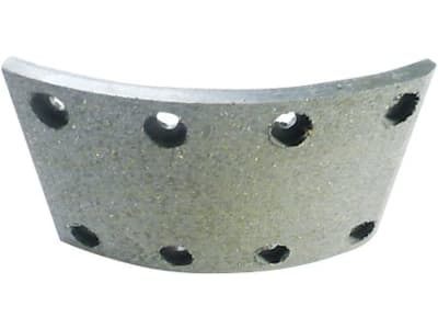 Bremsbelag, 189 x 120 x 10 mm, Ø 400 mm, Bohrungen 8, für Radbremse FAD Bremsbelag, 189 x 120 x 10 mm, Ø 400 mm, Bohrungen 8, für Radbremse FAD