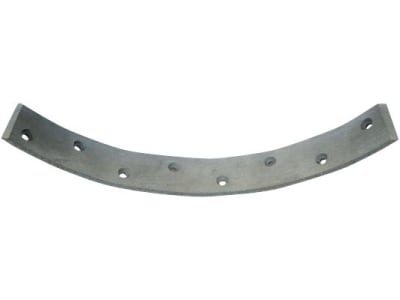 Bremsbelag, 190 x 30 x 4 mm, Bohrungen 8, für Handbremse Fendt Farmer, GT Bremsbelag, 190 x 30 x 4 mm, Bohrungen 8, für Handbremse Fendt Farmer, GT