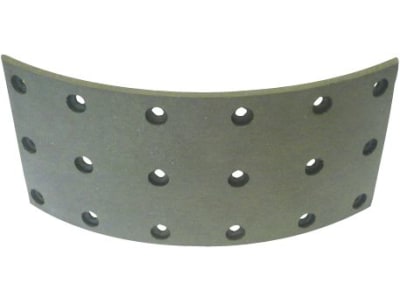 Bremsbelag, 205 x 89 x 5 mm, Bohrungen 18, für Traktor David Brown 1200, 1210, 1212, 1390, 1490 Bremsbelag, 205 x 89 x 5 mm, Bohrungen 18, für Traktor David Brown 1200, 1210, 1212, 1390, 1490