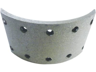 Bremsbelag, 270 x 135 x 11 mm, Ø 300 mm, Bohrungen 10, für Radbremse ESFA Bremsbelag, 270 x 135 x 11 mm, Ø 300 mm, Bohrungen 10, für Radbremse ESFA