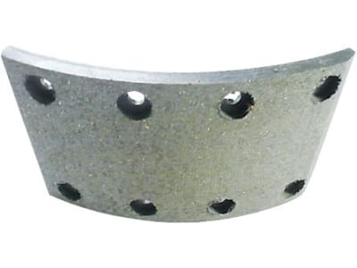 Bremsbelag, 189 x 120 x 10 mm, Ø 406 mm, Bohrungen 8, für Radbremse ADR, BPW Bremsbelag, 189 x 120 x 10 mm, Ø 406 mm, Bohrungen 8, für Radbremse ADR, BPW