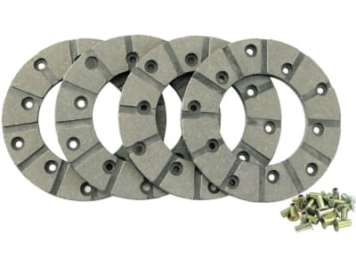 Ringbelagsatz, Ø außen 127 mm x Ø innen 69 mm, Stärke 4,75 mm, für Fußbremse Case IH, John Deere Ringbelagsatz, Ø außen 127 mm x Ø innen 69 mm, Stärke 4,75 mm, für Fußbremse Case IH, John Deere