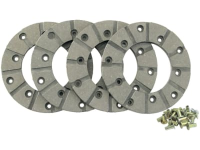 Ringbelagsatz, Ø außen 165 mm x Ø innen 89 mm, Stärke 4,75 mm, für Case IH, Fendt, Ford, Hanomag Landini, Massey Ferguson, Renault, Valmet Ringbelagsatz, Ø außen 165 mm x Ø innen 89 mm, Stärke 4,75 mm, für Case IH, Fendt, Ford, Hanomag Landini, Massey Ferguson, Renault, Valmet
