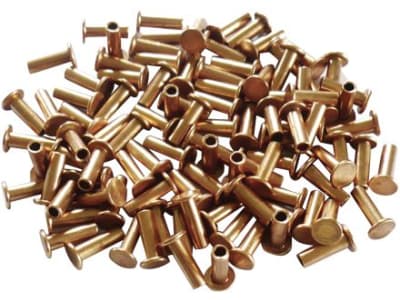 Halbhohlniete 4 x 10 mm für Bremsbeläge Halbhohlniete 4 x 10 mm für Bremsbeläge