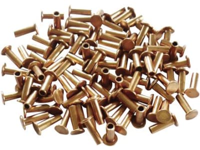 Halbhohlniete 5 x 10 mm für Bremsbeläge