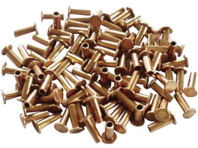 Halbhohlniete 5 x 15 mm für Bremsbeläge Halbhohlniete 5 x 15 mm für Bremsbeläge