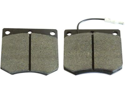 Bremsklotzsatz (2 St.) 78 x 66 x 15 mm, mit Warnkontakt für Kardanbremse mit 12 mm Bremsscheibe Case IH, Eicher, Fendt, Schlüter