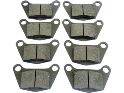 Bremsklotzsatz (8 St.) 155 x 90 x 18 mm, für Fußbremse Deutz-Fahr DX 145, DX 6.50