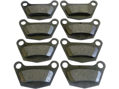 Bremsklotzsatz (8 St.) 154 x 74 x 18 mm, für Fußbremse Deutz-Fahr Agroxtra, DX Bremsklotzsatz (8 St.) 154 x 74 x 18 mm, für Fußbremse Deutz-Fahr Agroxtra, DX