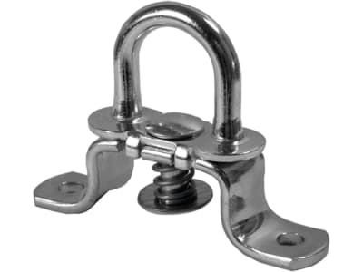 Drehbügel, Höhe 17 mm, Bohrungen 2, für Planenbefestigung Drehbügel, Höhe 17 mm, Bohrungen 2, für Planenbefestigung