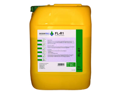 DESINTEC® FL-R1 alkalisch (neue Rezeptur) alkalisches Reinigungskonzentrat (Schaumreiniger) für Tierställe, Stalleinrichtungen und Fahrzeugreinigung  