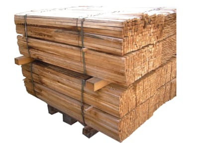  Vierkantpflanzpfahl Holz; Akazie 22 x 22 mm  Pack á 25 Stück 