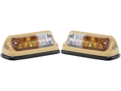 Hella® Blink- und Positionsleuchte quadratisch, links/rechts, 160 x 65 x 50 mm, Befestigung Einbau; 2 St. Schraube M 5 Hella® Blink- und Positionsleuchte quadratisch, links/rechts, 160 x 65 x 50 mm, Befestigung Einbau; 2 St. Schraube M 5