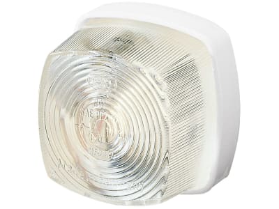 Hella® Positionsleuchte quadratisch, vorn links/rechts, 62 x 62 x 40 mm, Gehäuse weiß, 2PF 003 057-001 Hella® Positionsleuchte quadratisch, vorn links/rechts, 62 x 62 x 40 mm, Gehäuse weiß, 2PF 003 057-001