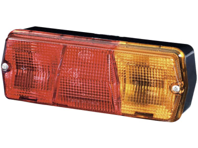 Hella® Schlussleuchte quadratisch, links, 201 x 76 x 71 mm, P21W / 5W, Schlusslicht; Bremslicht; Blinklicht, 2SD 001 680-271
