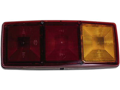 Hella® Schlussleuchte quadratisch, rechts, 344 x 147 x 72 mm, P21W; R10W, Schlusslicht; Bremslicht; Blinklicht, 2SD 003 167-021