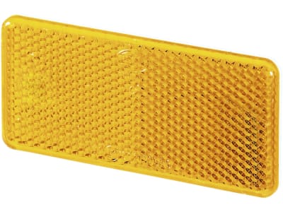 Hella® Seitenstrahler rechteckig, orange, 94 x 44 x 6,5 mm, selbstklebend, 8RA 003 326-041 Hella® Seitenstrahler rechteckig, orange, 94 x 44 x 6,5 mm, selbstklebend, 8RA 003 326-041