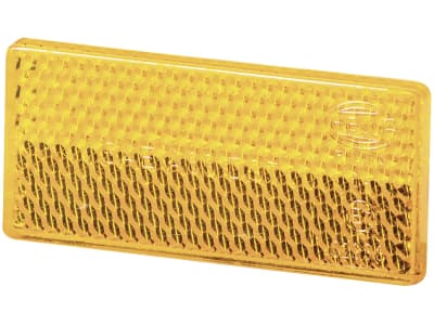 Hella® Seitenstrahler rechteckig, orange, 70 x 31,5 x 5 mm, selbstklebend, 8RA 004 412-001 Hella® Seitenstrahler rechteckig, orange, 70 x 31,5 x 5 mm, selbstklebend, 8RA 004 412-001