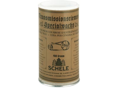 SCHELE Riemenwachs für Treibriemen 450 g, 2981 SCHELE Riemenwachs für Treibriemen 450 g, 2981
