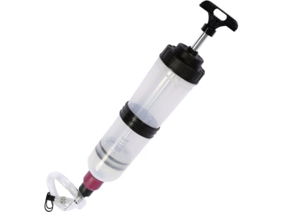 Vakuumpumpe 1,5 l, für das Absaugen und Einfüllen von Fahrzeugflüssigkeiten, wie z. B.Wasser, Frostschutz und verschiedene Öle Vakuumpumpe 1,5 l, für das Absaugen und Einfüllen von Fahrzeugflüssigkeiten, wie z. B.Wasser, Frostschutz und verschiedene Öle