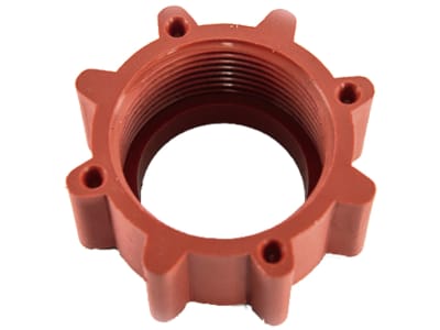 Holder Überwurfmutter rot 1 1/4" IG, 016288, für Behälterrücklauf Feldspritze Holder Überwurfmutter rot 1 1/4" IG, 016288, für Behälterrücklauf Feldspritze