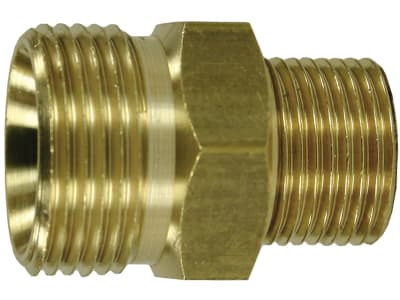 Gewindenippel Außengewinde, Messing, mit Konus (AGR), für Hand-/Drehverschraubungen Gewindenippel Außengewinde, Messing, mit Konus (AGR), für Hand-/Drehverschraubungen